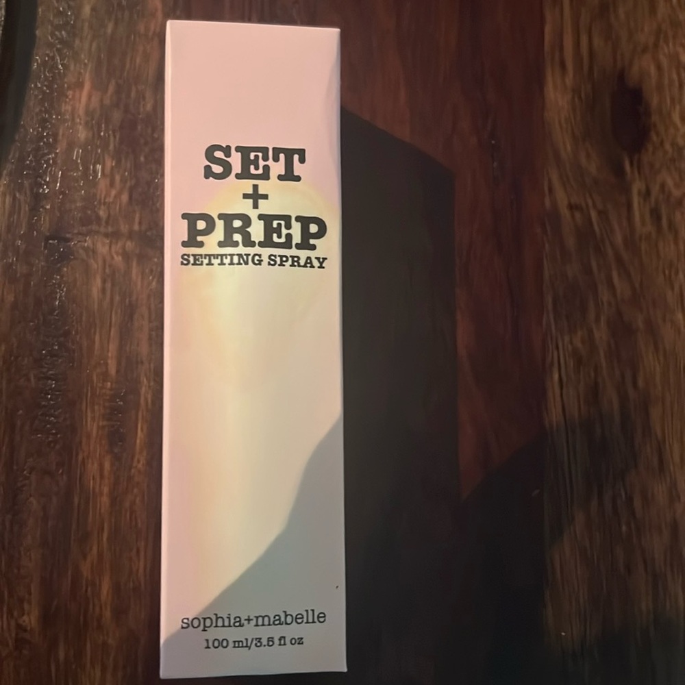 Sophia + Mabelle SET + PREP Setting Spray NIB